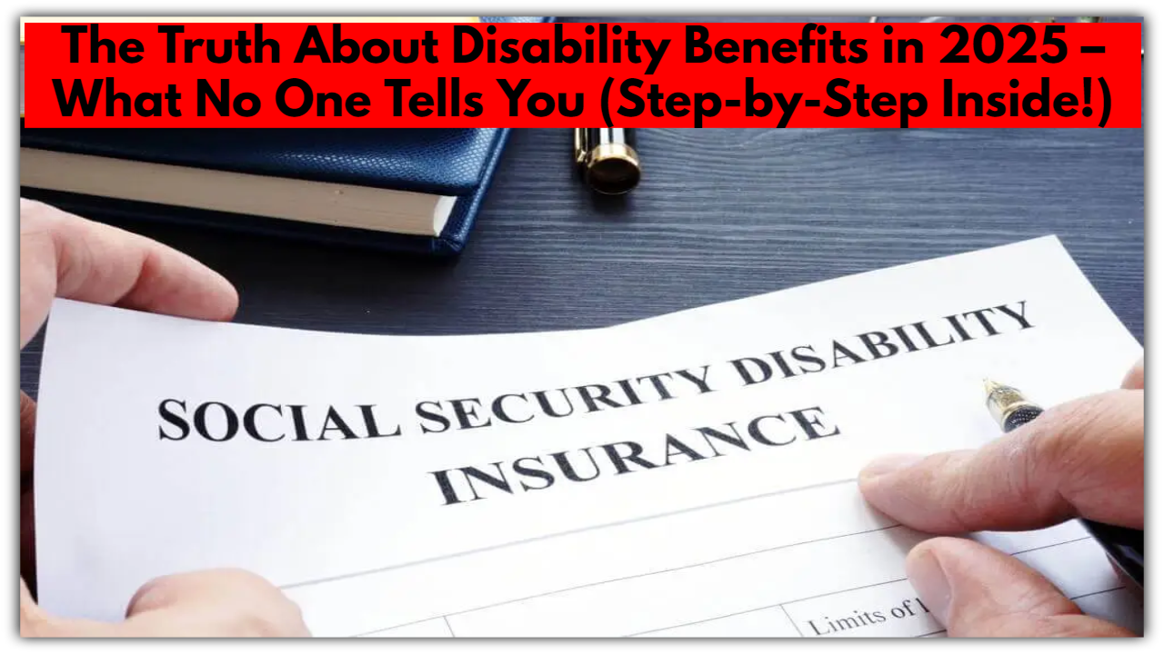 The Truth About Disability Benefits in 2025 – What No One Tells You (Step-by-Step Inside!)