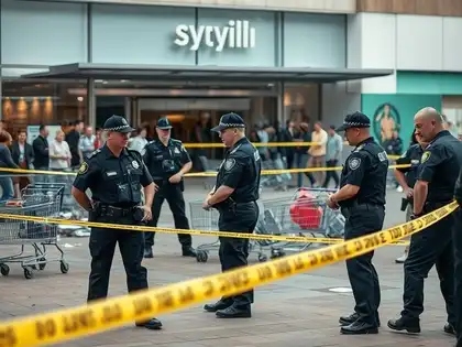 @PolkCrimeWatch – 8:20 PM, July 10 – Police securing crime scene on Main St.