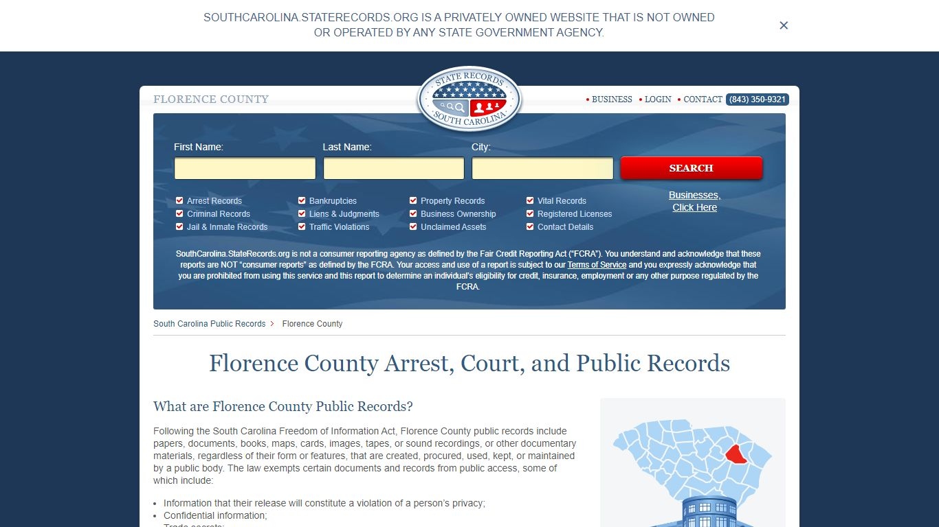 Florence County Court – Case #2018-FLO-4082 obtained by Newsbreak reporters