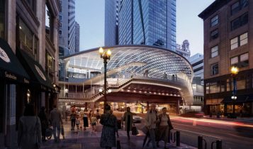 @ChiCityWatcher – Taken at 7:12 PM outside State/Lake CTA entrance