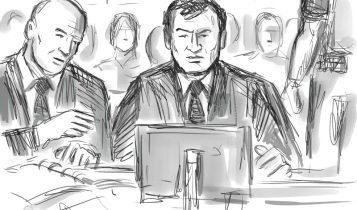 @CourtIllustrator – Taken during sentencing hearing