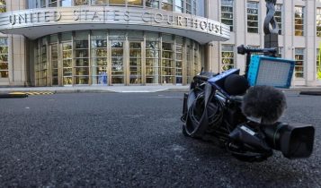 @CourtWatchNJ – Taken 11:15 AM outside Newark Federal Courthouse after ruling announcement