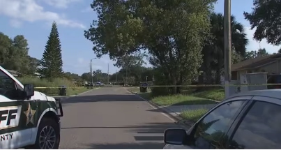 @LocalMomsGroup – Taken 9:00 AM, Pine Grove Road, showing police vehicles outside complex