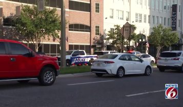 @LocalResident – Taken 7:15 PM outside South Orange Avenue crime scene