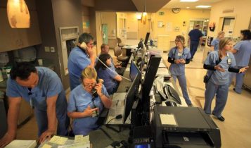 @LocalWitness – Taken outside hospital during investigation, Aug. 30
