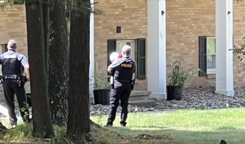 @McKinneyResident – Taken 6:45 PM during police standoff near Eldorado Pkwy