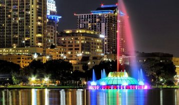 @OrlandoResident – Taken at 11:30 PM outside Lake Eola event hall