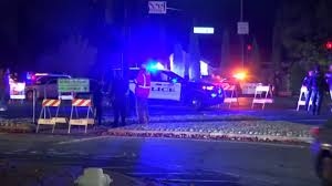 @LocalWitness – Taken at 9:10 PM on Pleasant Hill Rd, showing police at crash site