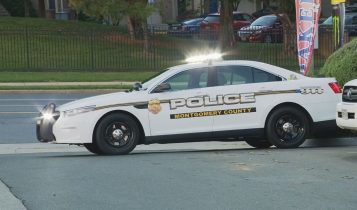 @MDNeighborhoodWatch — Taken at 9:45 AM on Watkins Mill Rd showing police vehicles and forensic units