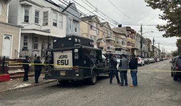 @NJWitness - Taken at 10:32 AM outside the facility on Main Street