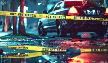@OrlandoWitness - Taken at 1:45 AM on Church St., showing police vehicles and crime scene tape
